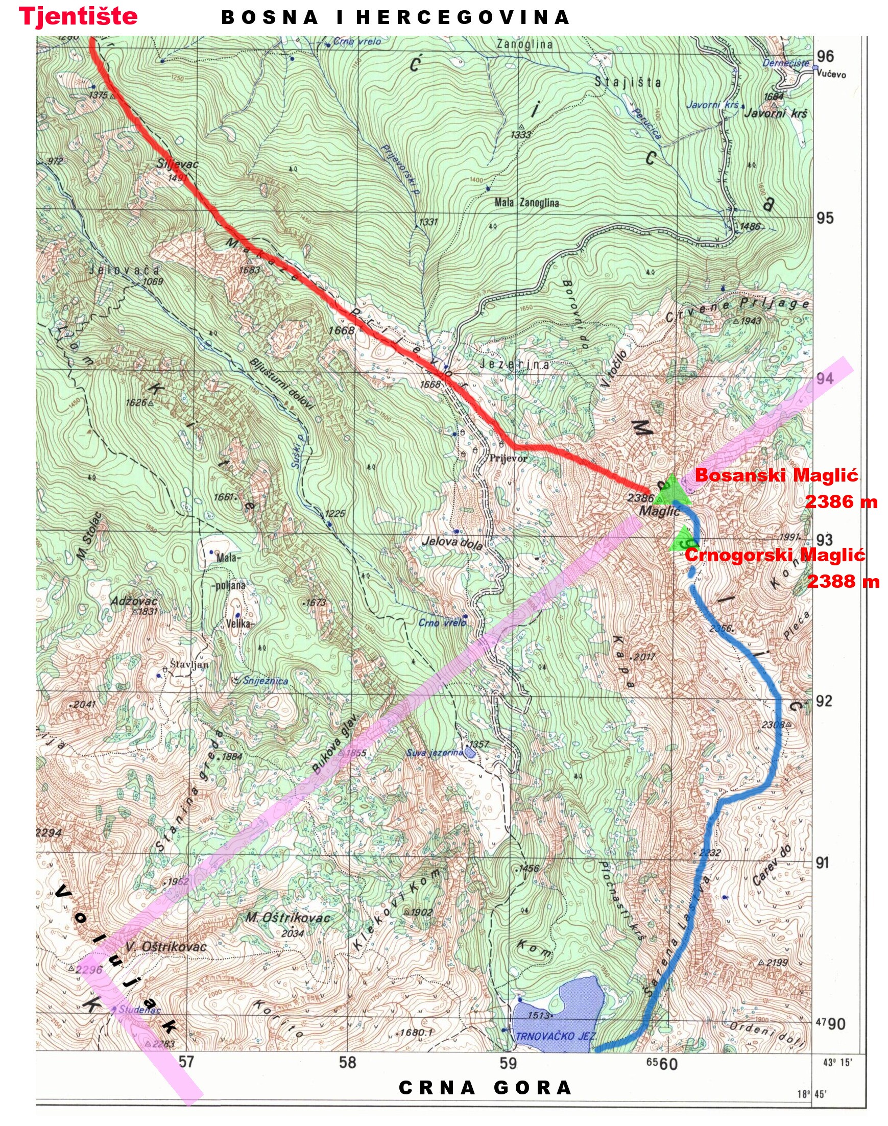mapa Tjentište_25k_cco